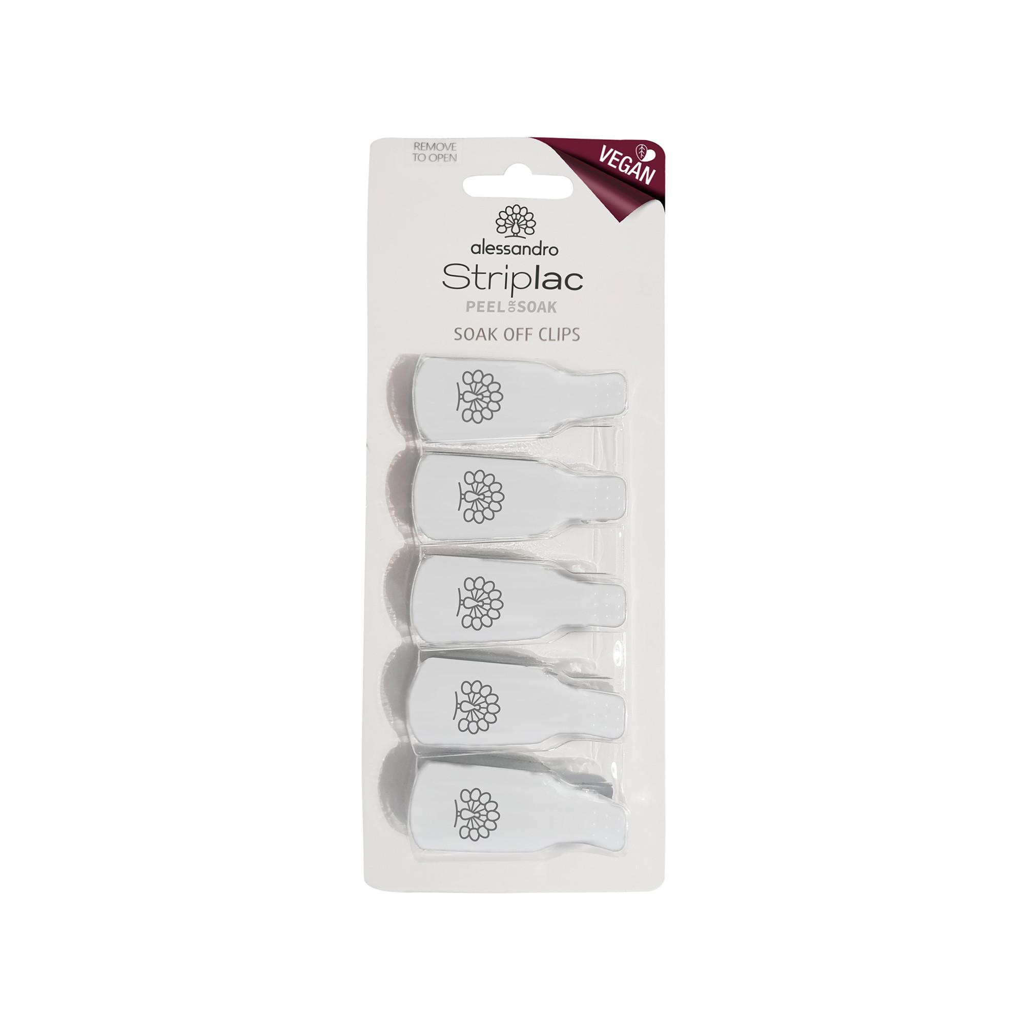 Image of Soak Off Clips Damen Weiss Set