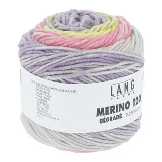 LANG Fil à tricoter MERINO 120 DÉGRADÉ 
