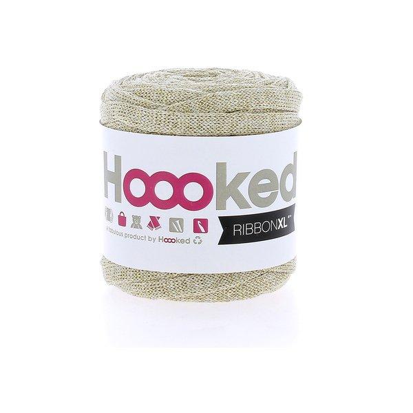 Hoooked Bastelgarn RibbonXL, Lurex Gold