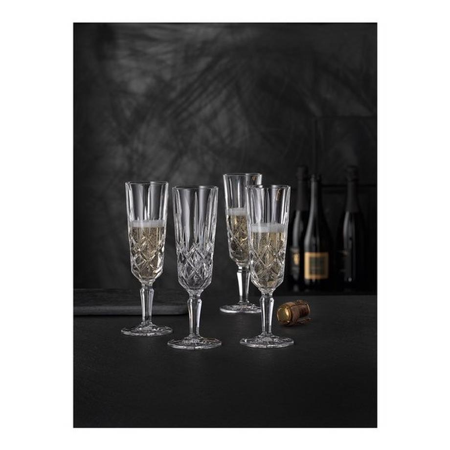 Nachtmann Champagnerglas, 4 Stück Noblesse 