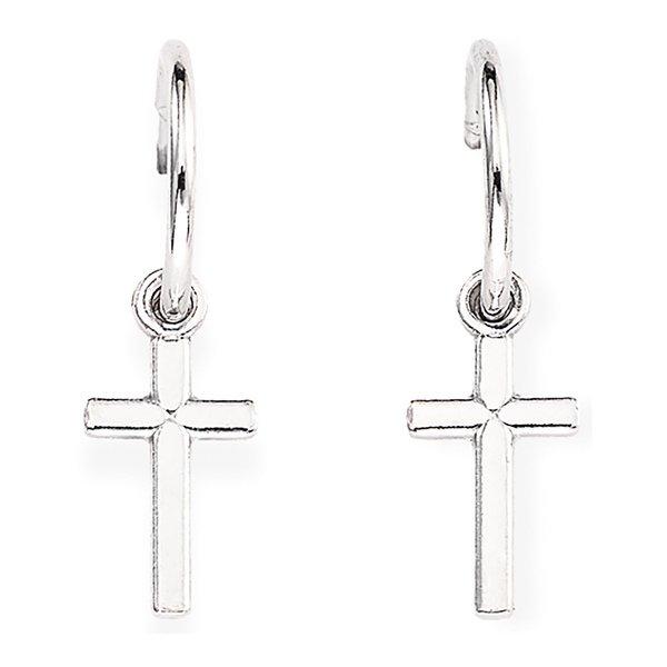 Image of Ohrhänger Damen Silber 21mm