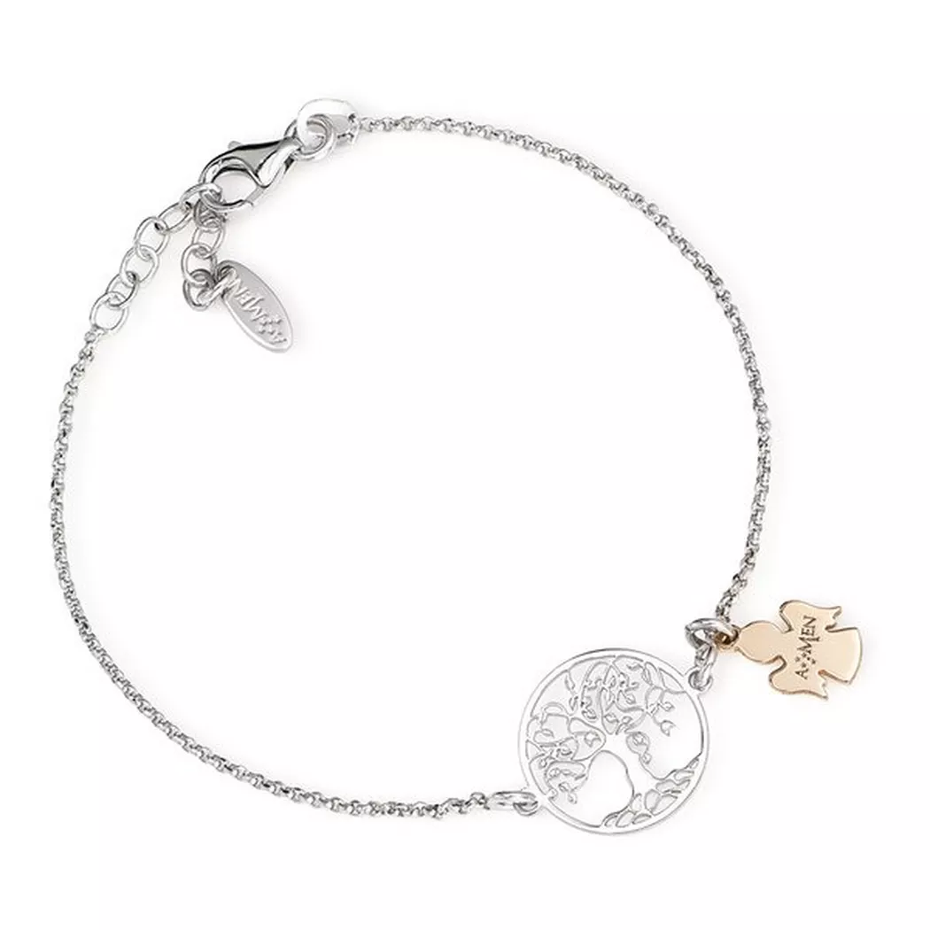 Amen - Armband, Tree Of Life, 16+3CM, Silber