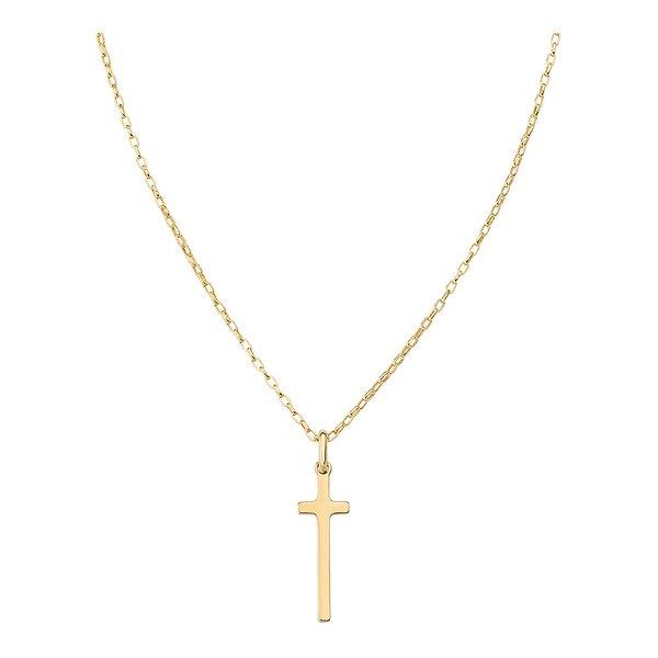 Image of Halskette Mit Anhänger Damen Gold 55.5CM