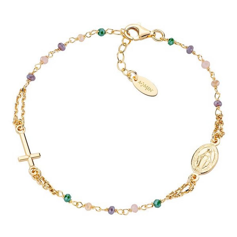 Amen ROSARY CRYSTALS Bracciale 