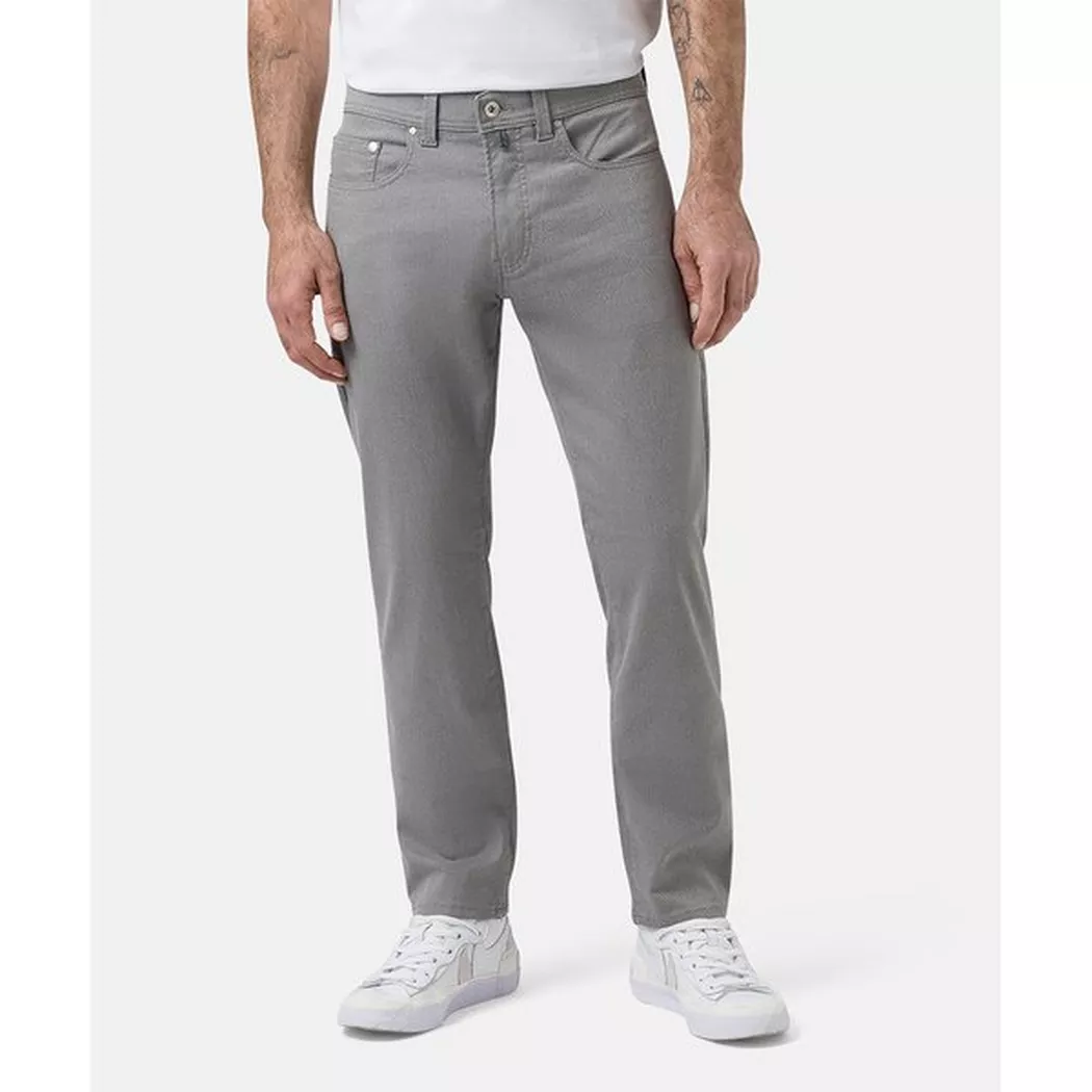 Pierre Cardin - Hose, Tapered Fit, für Herren, Sandsteingrau, Größe W33/L30