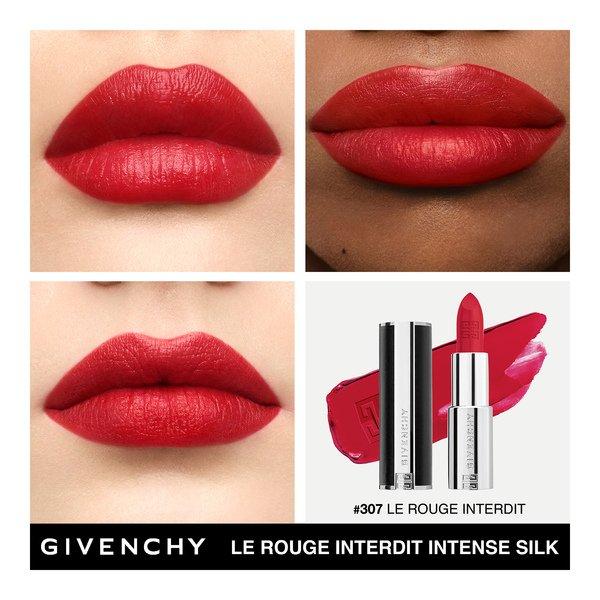 GIVENCHY LE ROUGE INTERDIT INTENSE SILK 3.4G N230 Le Rouge Interdit Intense Silk - Rouge à Lèvres Fini Soyeux 