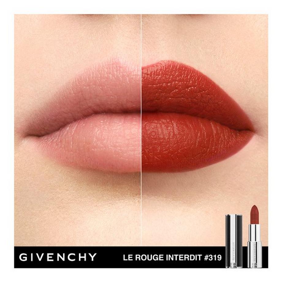 GIVENCHY LE ROUGE INTERDIT INTENSE SILK 3.4G N230 Le Rouge Interdit Intense Silk - Rouge à Lèvres Fini Soyeux 