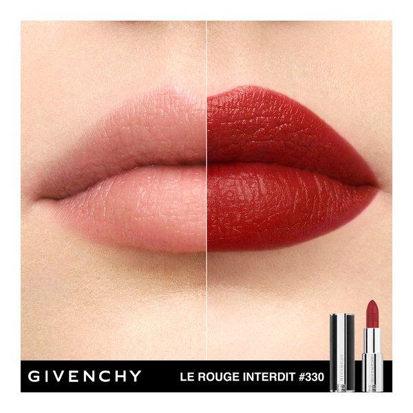 GIVENCHY LE ROUGE INTERDIT INTENSE SILK 3.4G N230 Le Rouge Interdit Intense Silk - Rouge à Lèvres Fini Soyeux 