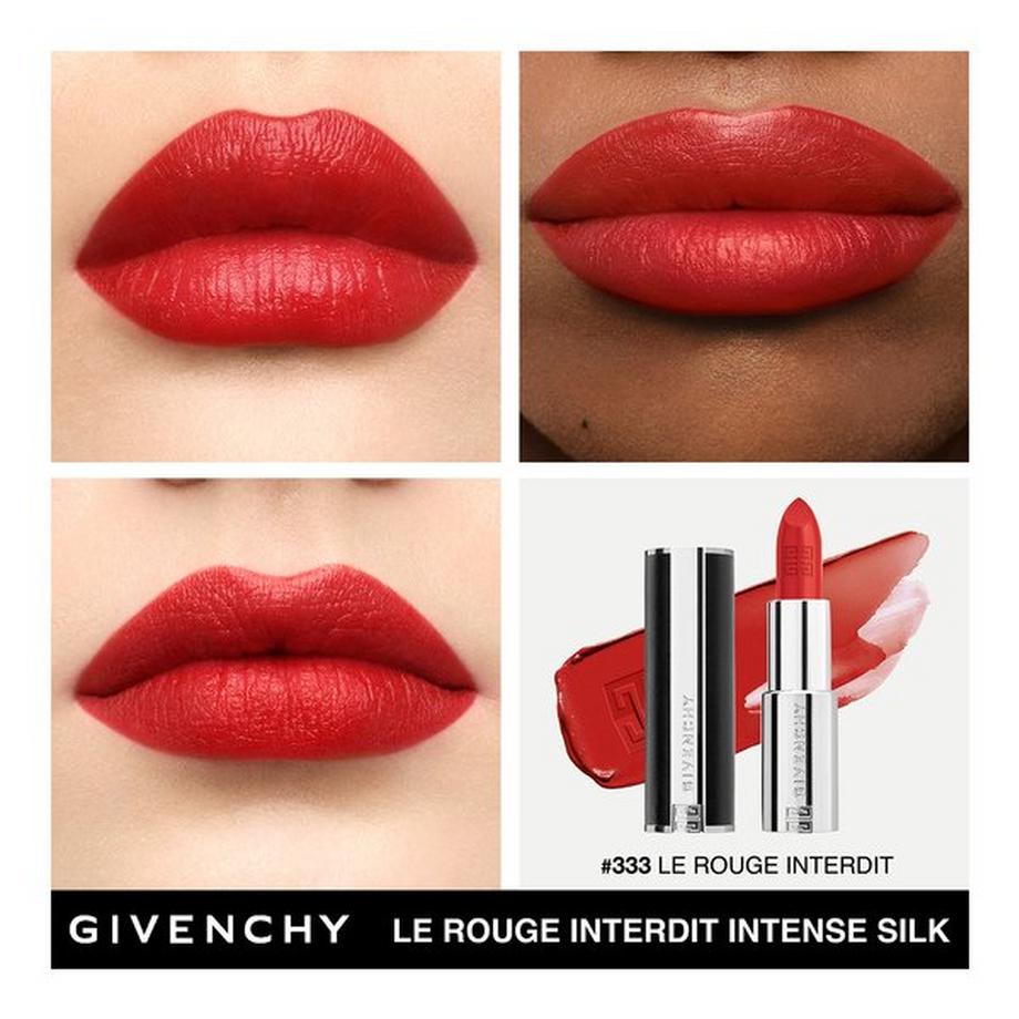 GIVENCHY LE ROUGE INTERDIT INTENSE SILK 3.4G N230 Le Rouge Interdit Intense Silk - Rouge à Lèvres Fini Soyeux 