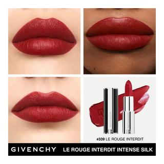 GIVENCHY LE ROUGE INTERDIT INTENSE SILK 3.4G N230 Le Rouge Interdit Intense Silk - Rouge à Lèvres Fini Soyeux 