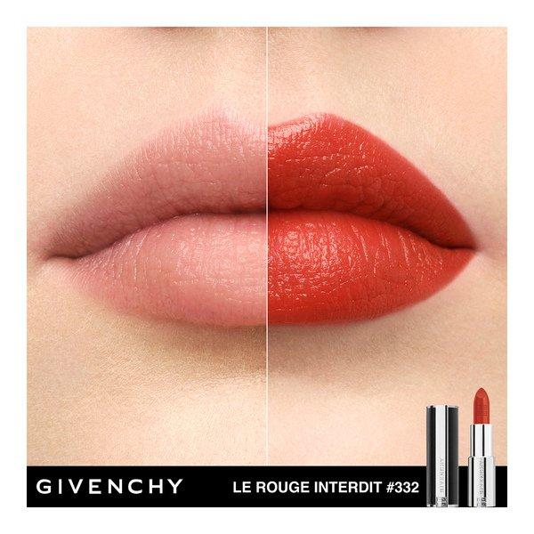 GIVENCHY LE ROUGE INTERDIT INTENSE SILK 3.4G N230 Le Rouge Interdit Intense Silk - Rouge à Lèvres Fini Soyeux 