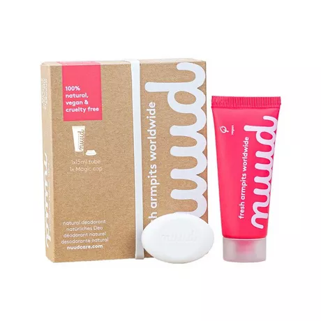 nuud deodorant vegan Starter Pack Pink Magic Cap Deo 