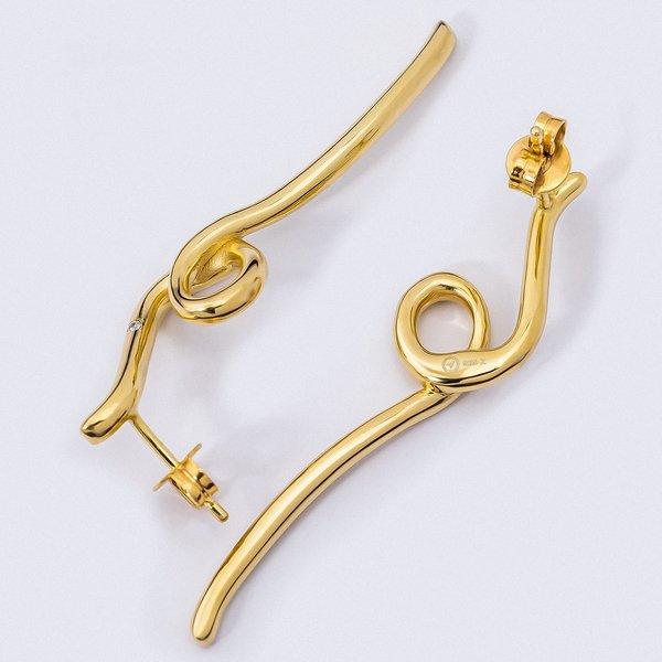 L'Atelier Sterling Silver 925  Boucles d'oreilles 