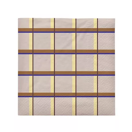 Broste Copenhagen Papierservietten, 20 Stück Zappa Multicolor