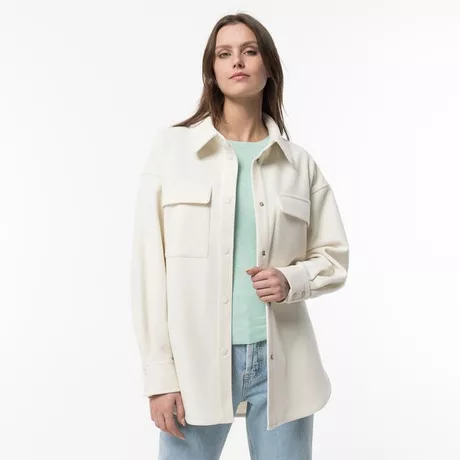 Manor Woman  Shacket Elfenbein