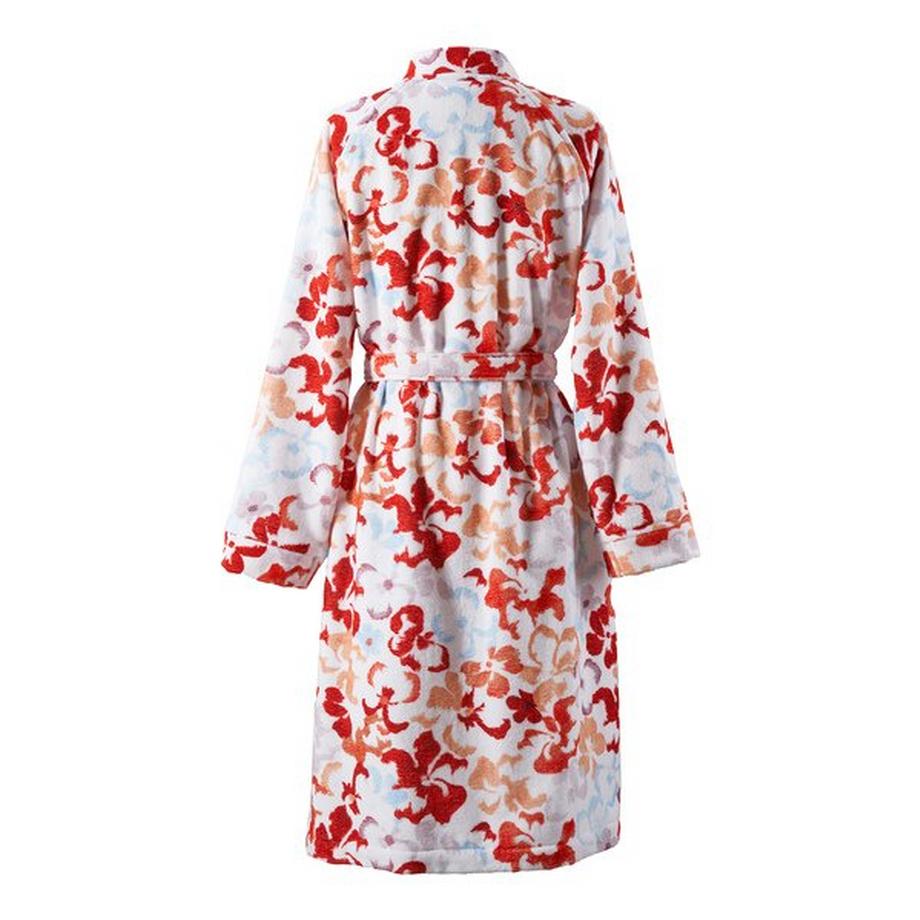 Olivier Desforges Volver Unisex Bademantel mit Blumenmuster  