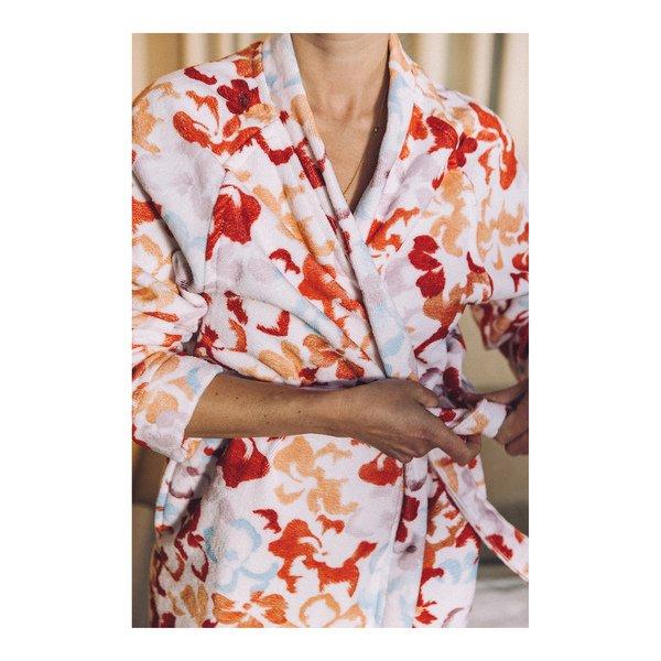 Olivier Desforges Volver Peignoir Unisexe à Motif Floral  