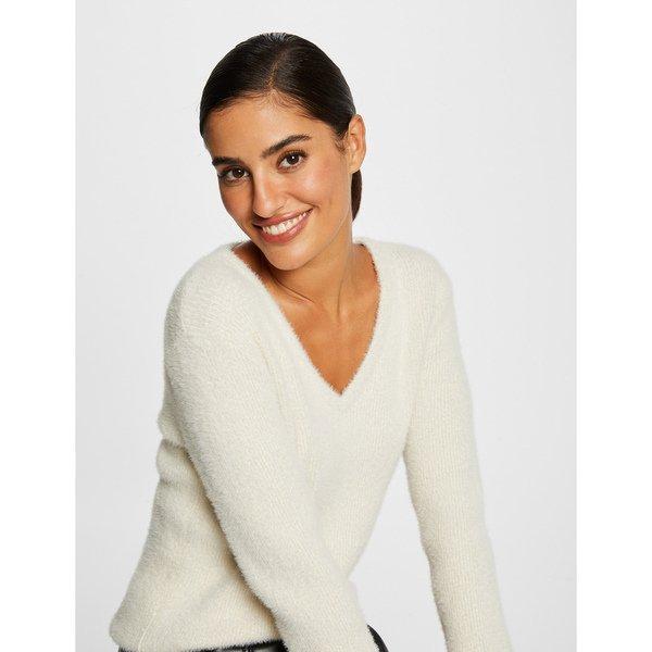 Image of Pullover Damen Elfenbein L