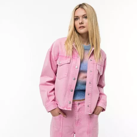 Manor Woman  Overshirt Pink