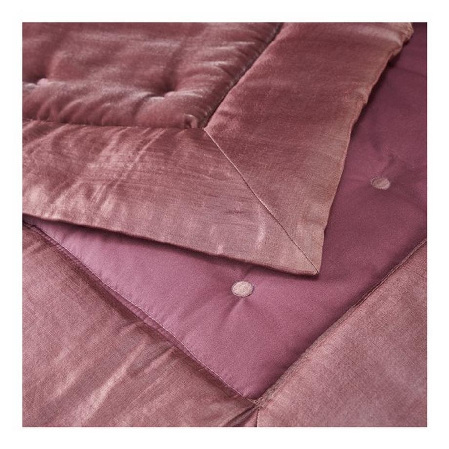 Yves Delorme Cocon Samt Gesteppte Decke  