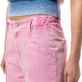 Manor Woman  Jeans, Straight Leg Fit Pink