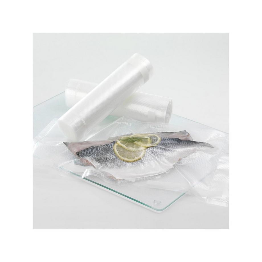 FoodSaver Vakuumierrollen 2 Vakuumierrollen von je 20 cm x 6.7 m 