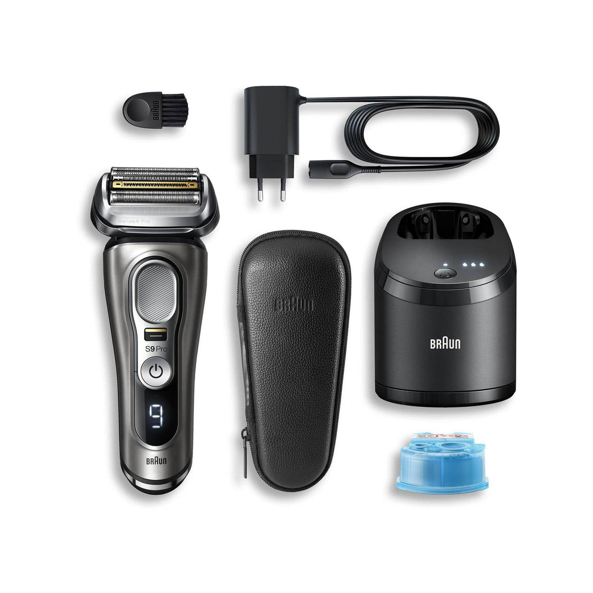BRAUN Set rasoir et tondeuse barbe 9 - 9465cc System wet&dry 