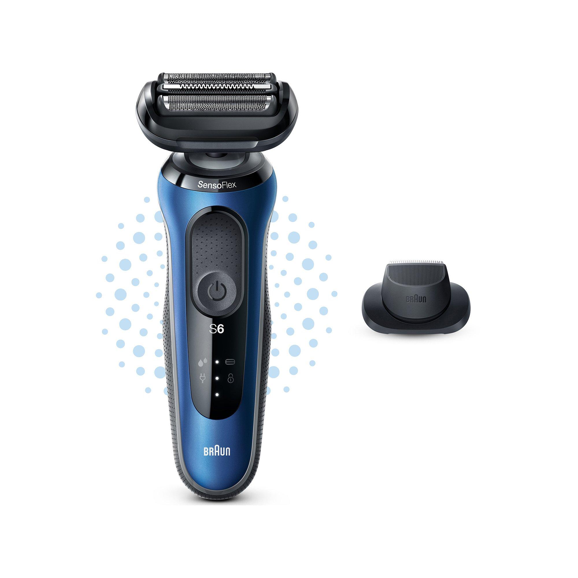 BRAUN Set rasoir et tondeuse barbe 6 61-B1200s 