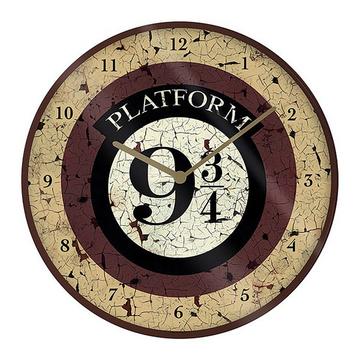 Harry Potter Wanduhr Platform 9 3/4