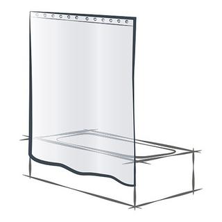 Manor Duschvorhang  Waffle 