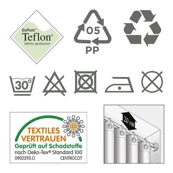 Manor Duschvorhang  Waffle 