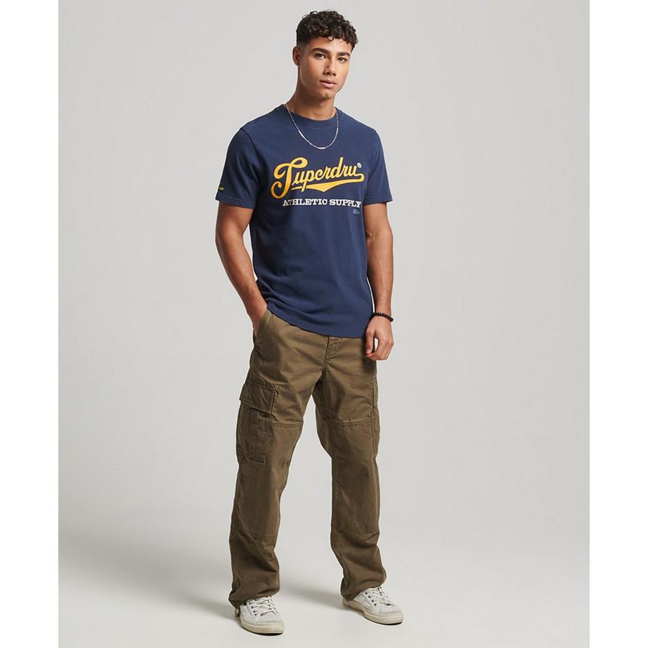 Superdry VINTAGE SCRIPTED COLLEGE TEE T-Shirt 
