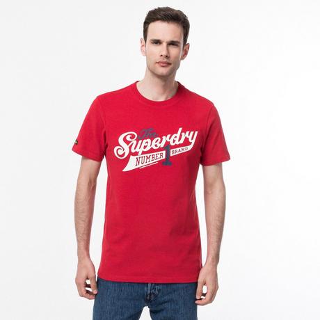 Superdry VINTAGE SCRIPTED COLLEGE TEE T-Shirt 