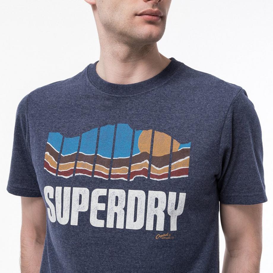 Superdry VINTAGE GREAT OUTDOORS TEE T-shirt 