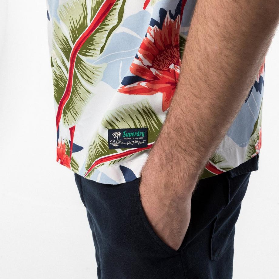 Superdry VINTAGE HAWAIIAN S/S SHIRT Hemd, kurzarm 