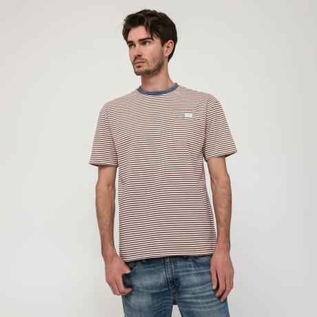 Scotch & Soda Washed striped relaxed-fit T-shirt T-Shirt 