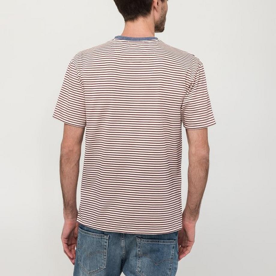 Scotch & Soda Washed striped relaxed-fit T-shirt T-Shirt 