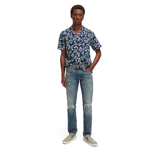 Scotch & Soda Allover printed short-sleeved Hawaii shirt Chemise, manches courtes 