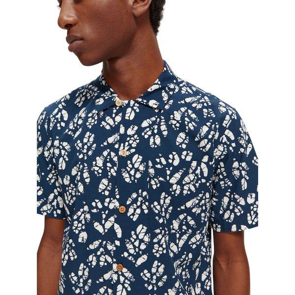 Scotch & Soda Allover printed short-sleeved Hawaii shirt Hemd, kurzarm 