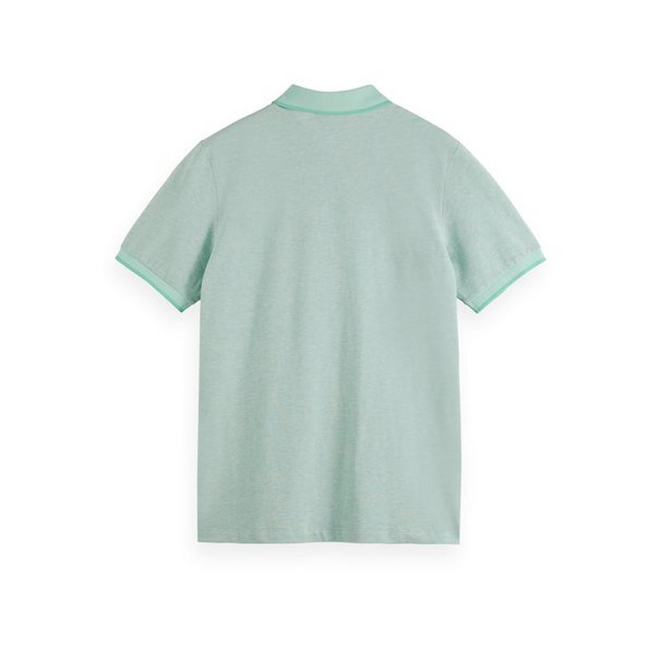 Scotch & Soda Melange polo with tonal logo Polo, maniche corte 