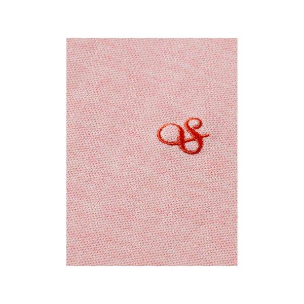 Scotch & Soda Melange polo with tonal logo Polo, manches courtes 