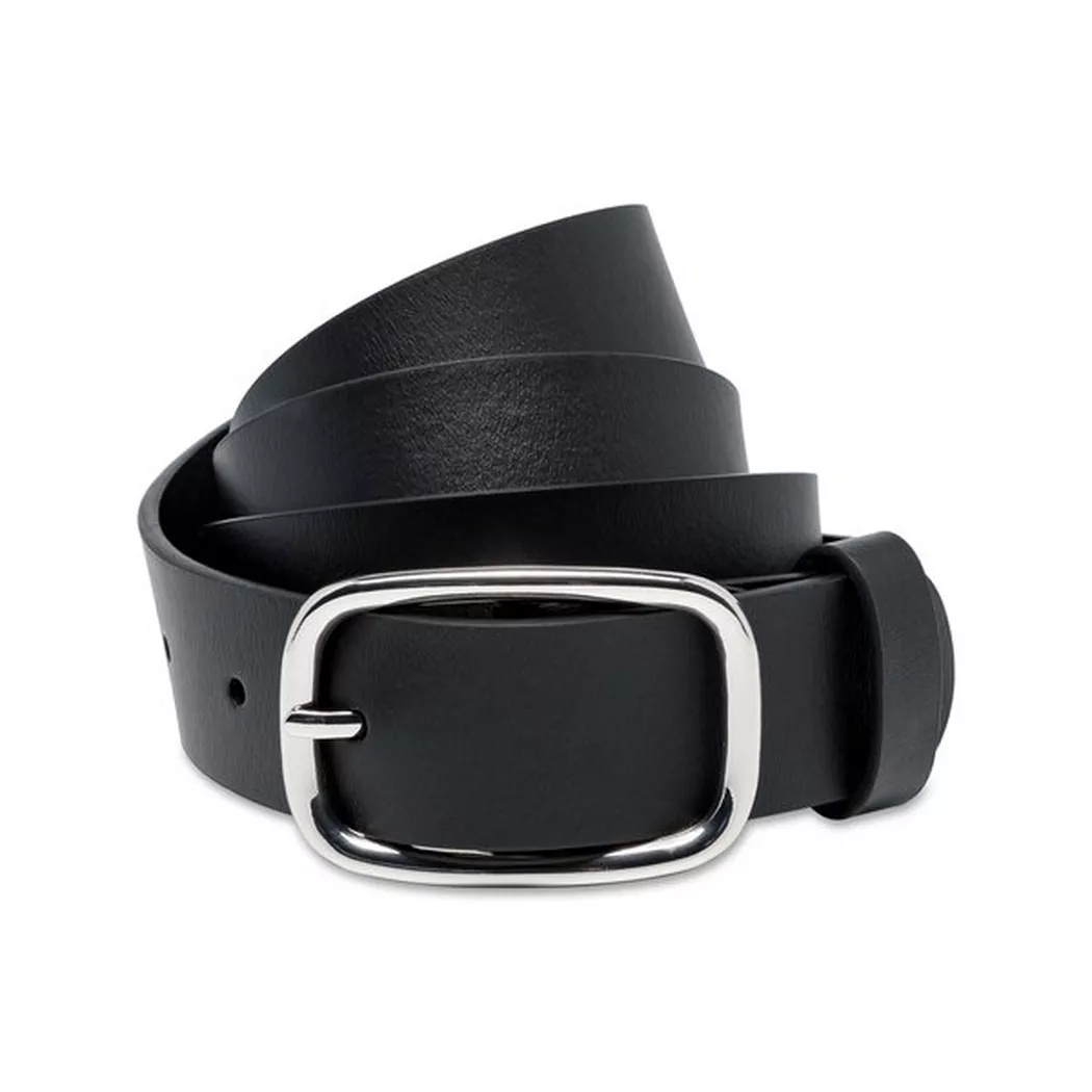 Manor Woman Leather Belt Women's Black 90 2