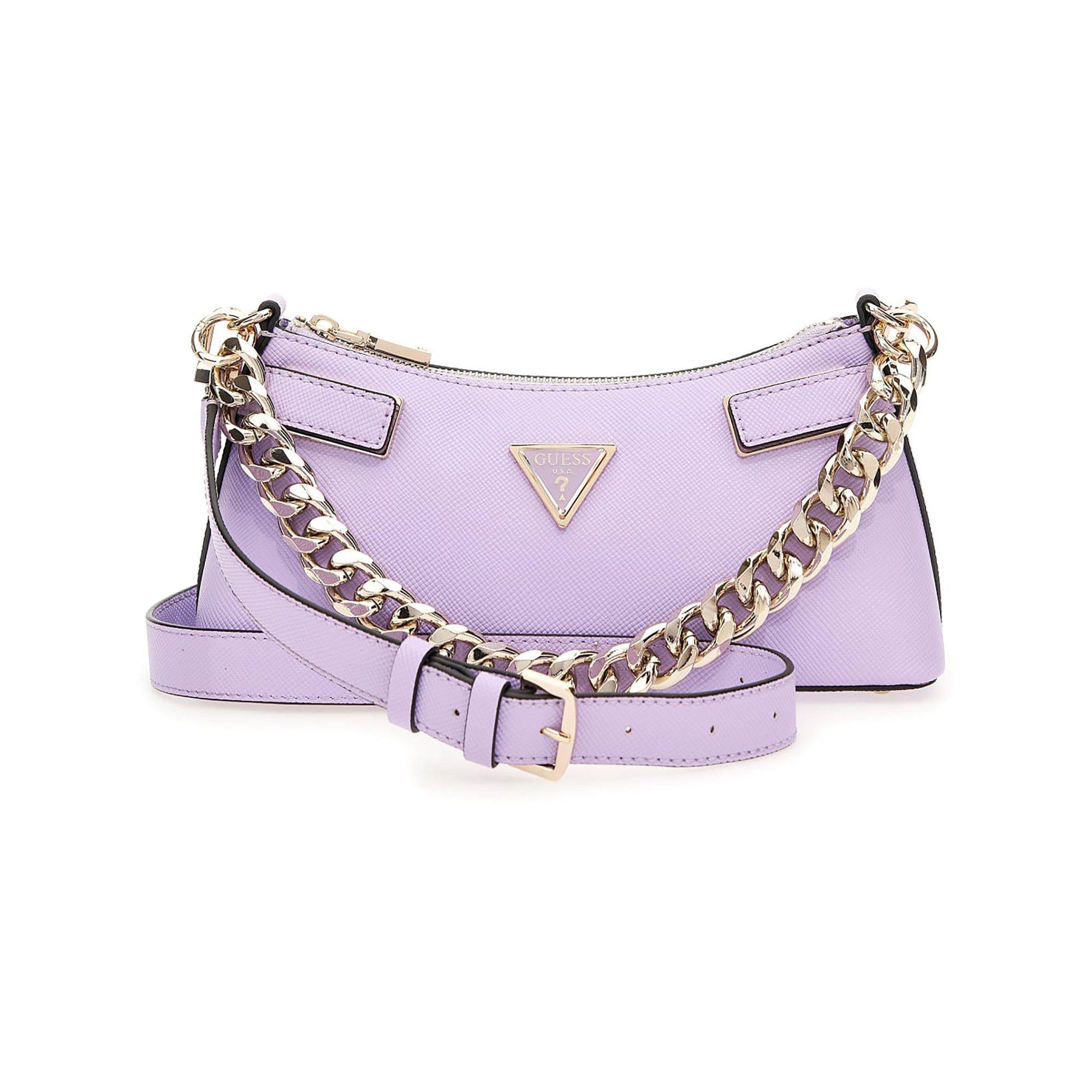 Sac Bandoulière Guess Violet - Taille Medium, Neuf Avec étiquettes, Style Messenger & Cross Body