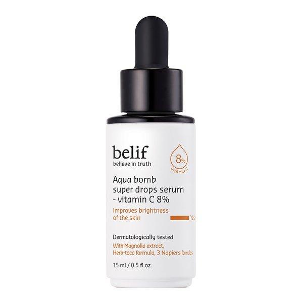 Image of belif Aqua Bomb Super Drops Serum - Serum mit 8% Vitamin C - 15ml