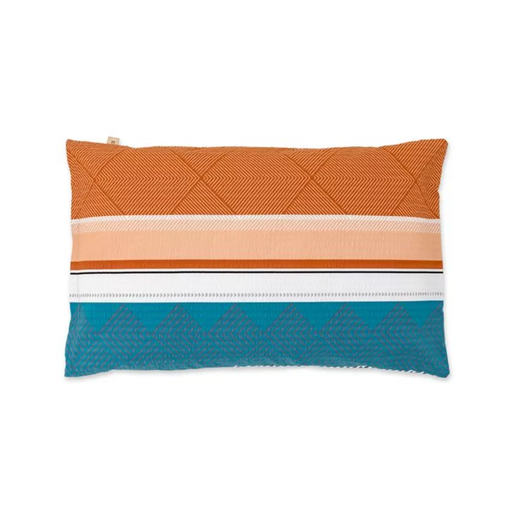 Manor - Kissenbezug, Bali Gemusterter Seersucker Kissenbezug, 65 x 65 cm, Multicolor