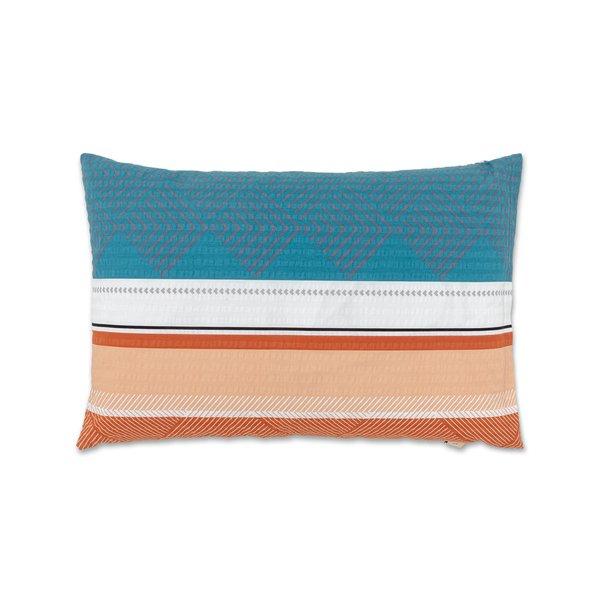 Manor Bali Gemusterter Seersucker Kissenbezug  