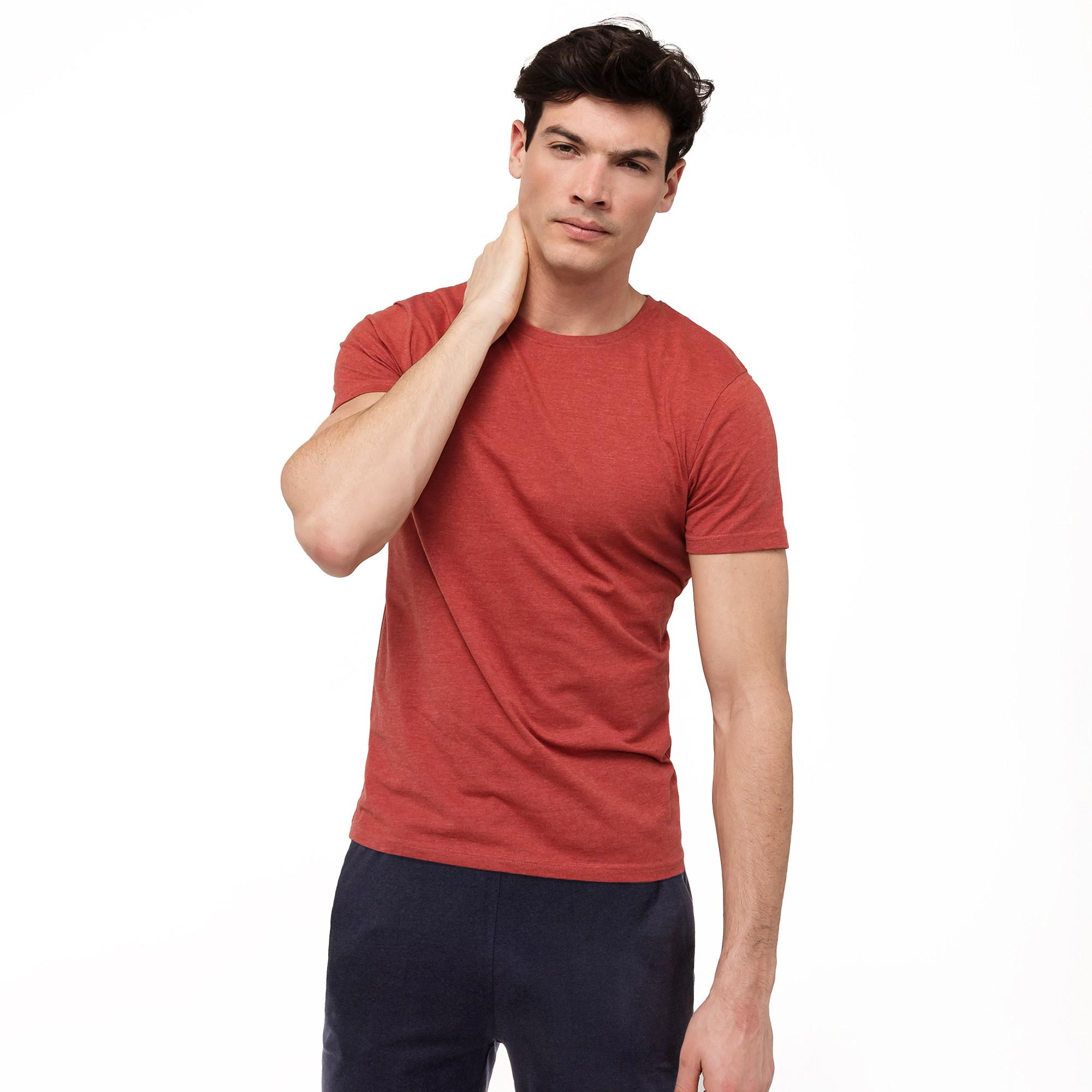 Image of T-shirt, Classic Fit, Kurzarm Herren Rot S