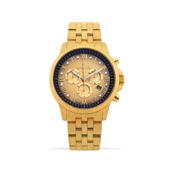 Image of Chronograph Uhr Unisex Gold 43mm