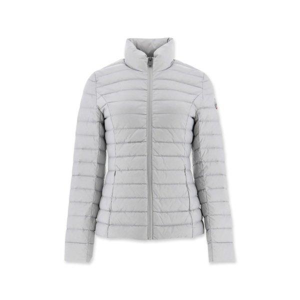 Image of Daunenjacke Ohne Kapuze Damen Silber S