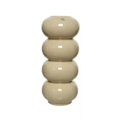 Manor Vase Steingut Elfenbein